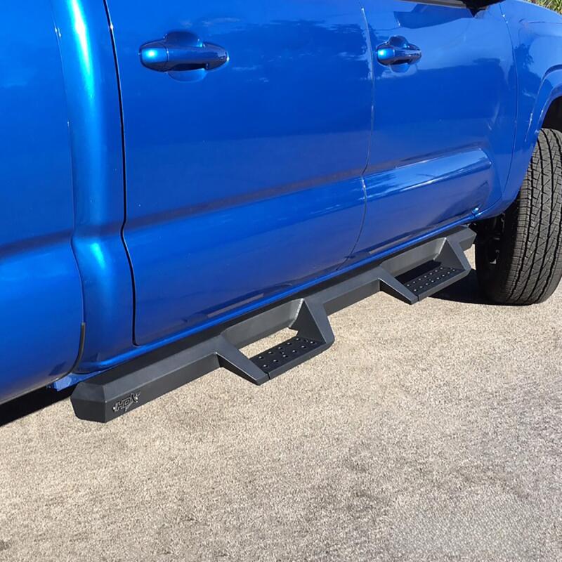 WES Nerf Bars - HDX Drop - Westin/HDX 05-18 Toyota Tacoma Drop Nerf Step Bars - Textured Black