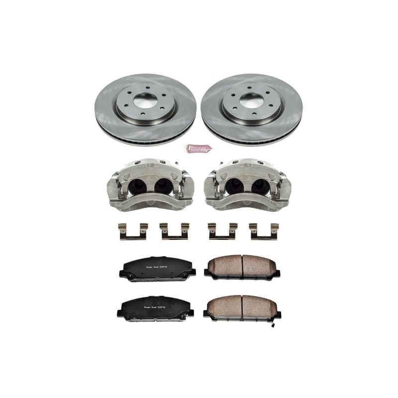 PSB Autospecialty Caliper - Power Stop 06-07 Nissan Armada Front Autospecialty Kit w/Cals