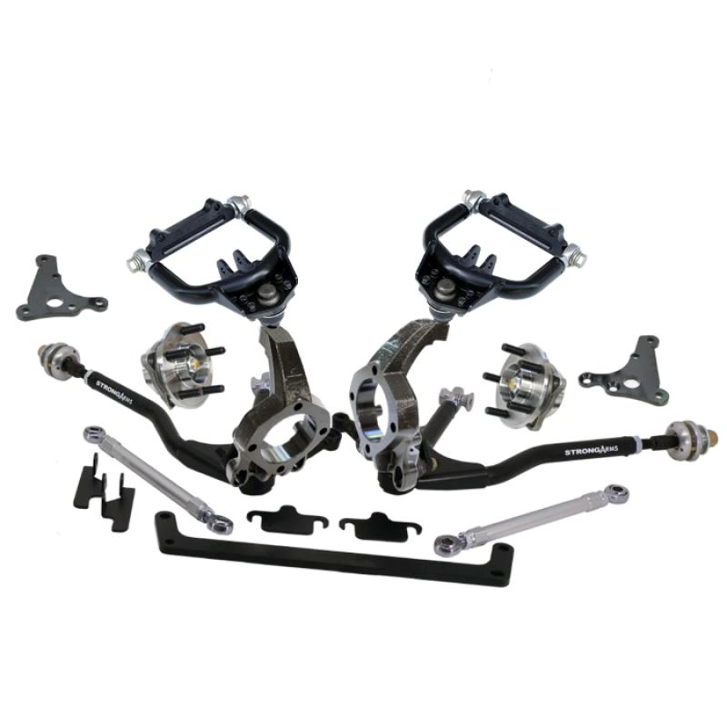 RID Steering Systems - Ridetech 64-66 Ford Mustang TruTurn Front Suspension Package w/Hub Spindles