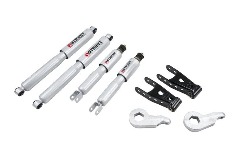 BT Lower Kit w SP Shocks - Belltech LOWERING KIT WITH SP SHOCKS