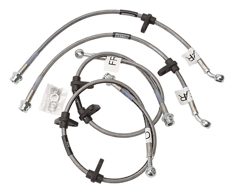 RUS Brake Line Kits - Russell Performance 98-01 Acura Integra LS and GSR Brake Line Kit