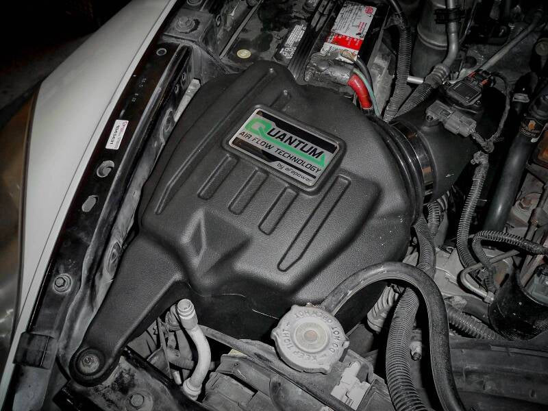 AFE Quantum Intakes - aFe 07-09 Ram 2500/3500 Cummins L6-6.7L (td) Quantum Cold Air Intake System w/ Pro Dry S Filter