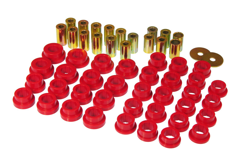 PRO Control Arm Bushings - Red - Prothane Nissan Rear Control/Radius Arm/Lower Link Bushings - Red
