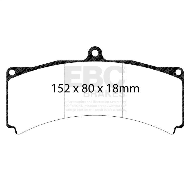 EBC Yellowstuff Brake Pad Sets - EBC Brakes Yellowstuff Performance Brake Pads