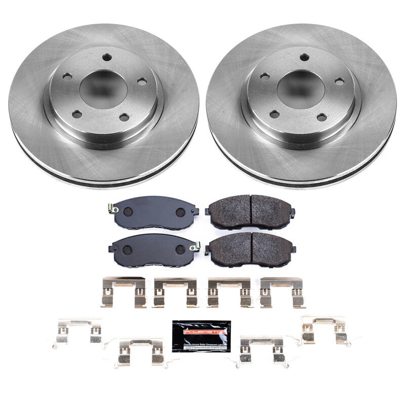 PSB Track Day Kit - Power Stop 00-01 Infiniti I30 Front Track Day Brake Kit