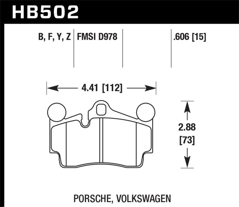 HAWK LTS Brake Pads - Hawk LTS Street Brake Pads