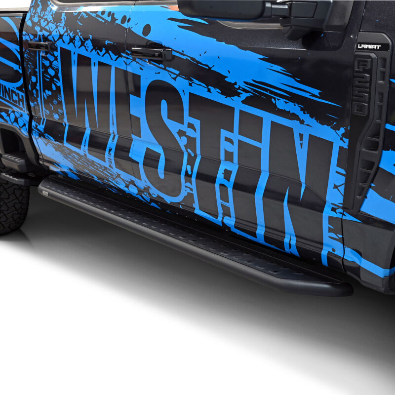 WES Running Boards - Outlaw - Westin 15-23 Ford F150 (SuperCrew) Outlaw Running Boards - Textured Black