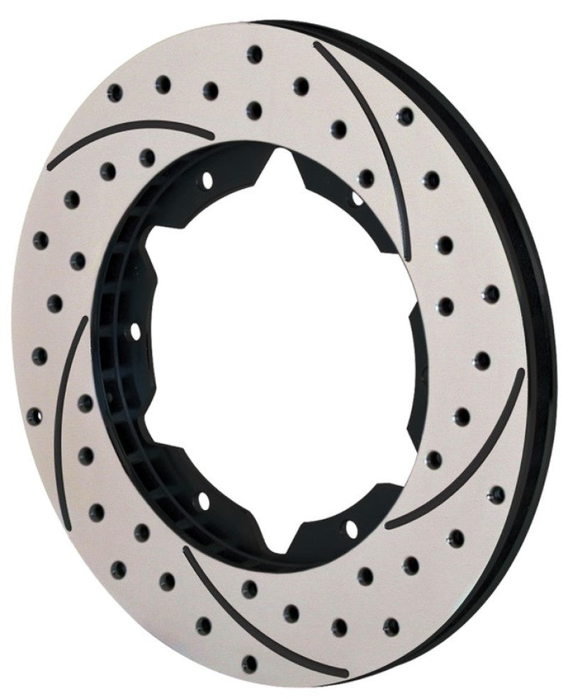 WIL Rotors - Wilwood Rotor-UL30 Iron LH-SRP Drill-BLK 10.50 x .810 - 6 on 5.50in