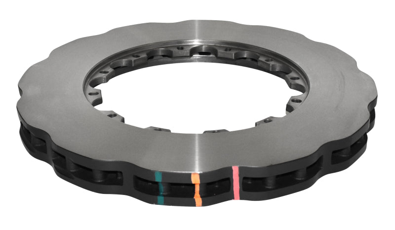 DBA 5000 Slot&Drill Rings - DBA 08-19 Audi R8 (w/Iron Rotor) Front 5000 Series Drilled & Slotted Ring