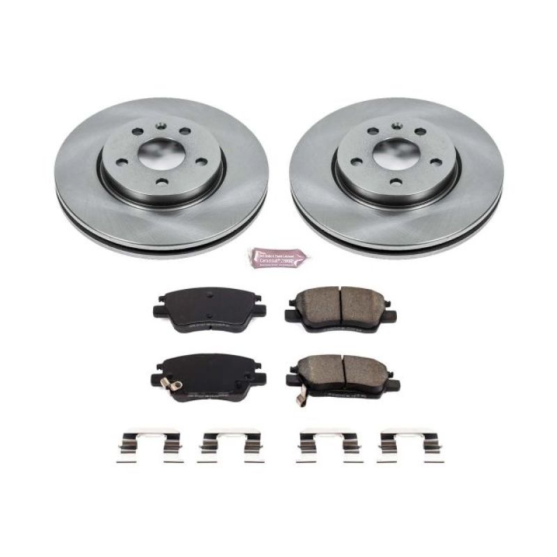 PSB Autospecialty Kit - Power Stop 17-19 Chevrolet Bolt EV Front Autospecialty Brake Kit