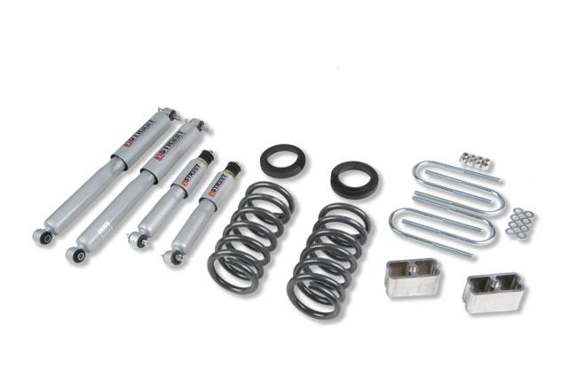 BT Lower Kit w SP Shocks - Belltech LOWERING KIT WITH SP SHOCKS