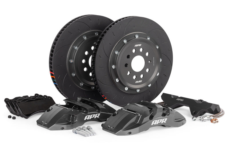 APR Big Brake Kits - APR 22-26 Audi RS3 370x34mm 6-Piston Big Brake Kit - Front - Grey - (8Y RS3)