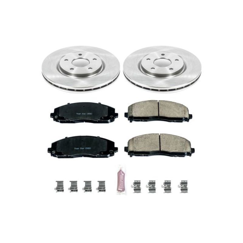 PSB Autospecialty Kit - Power Stop 17-19 Chrysler Pacifica Front Autospecialty Brake Kit