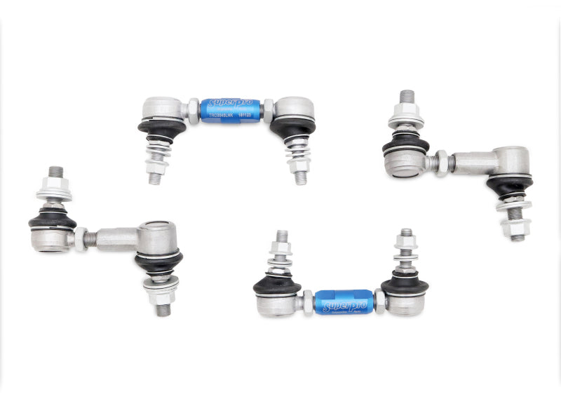 SPR Sway Bar Links - SuperPro 03-09 Nissan 350Z HD Adjustable End Link Set (TRC1045 + TRC1225A)