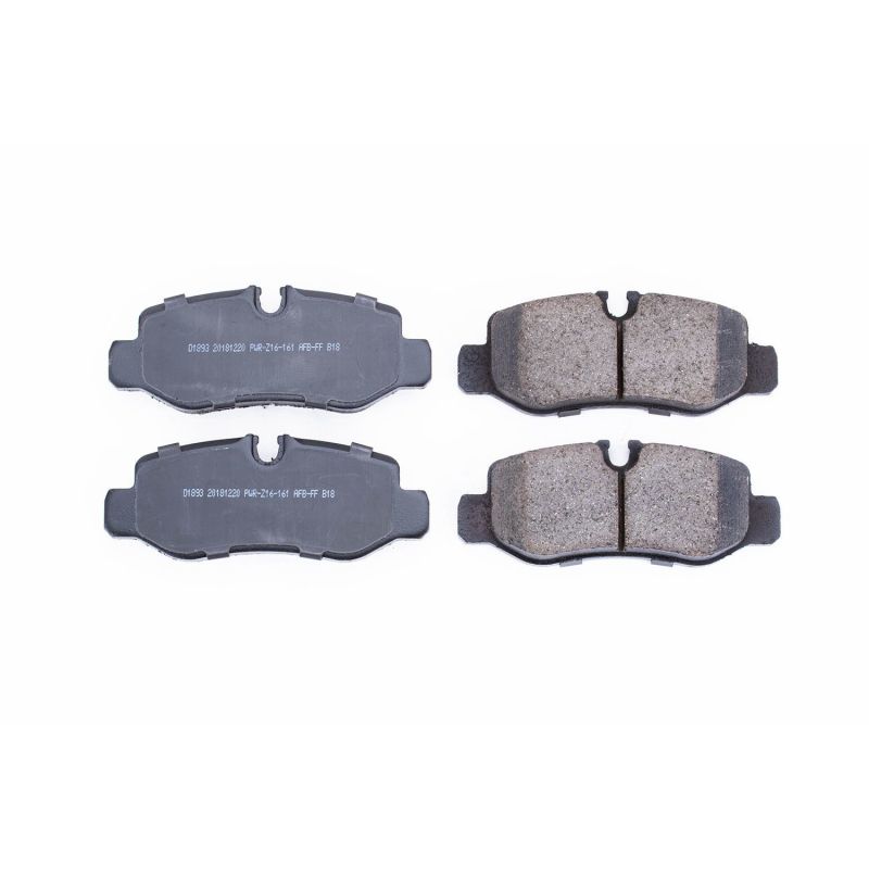 PSB Z16 Evolution Brake Pads - Power Stop 16-19 Mercedes-Benz Metris Rear Z16 Evolution Ceramic Brake Pads