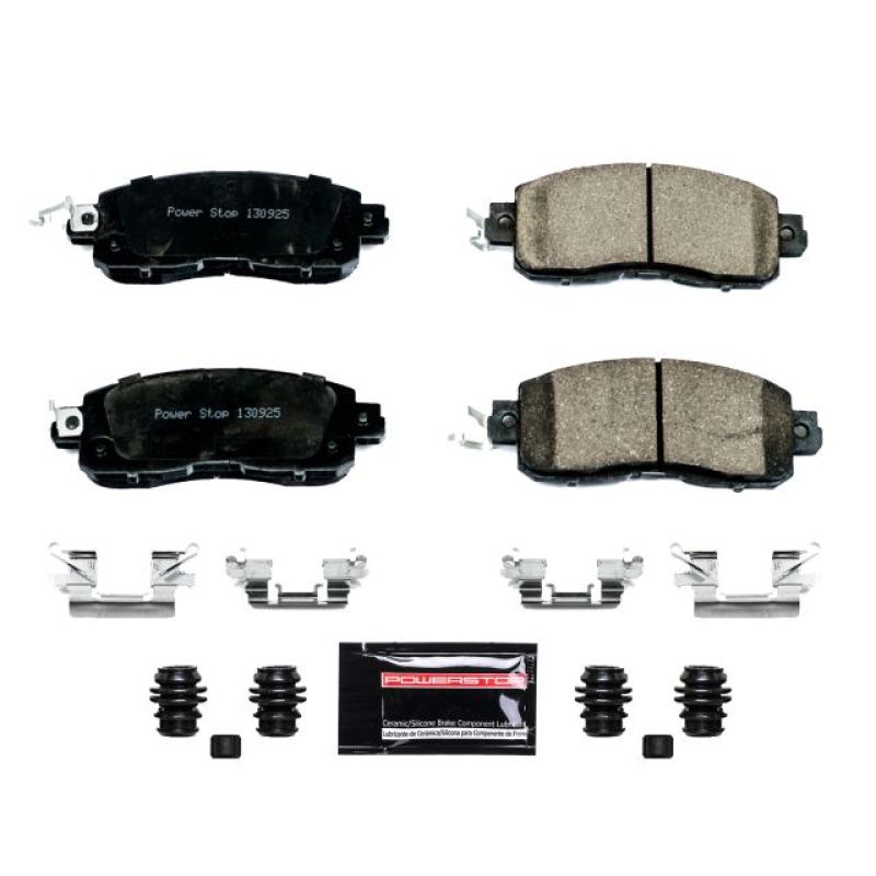PSB Z23 Evolution Brake Pads - Power Stop 13-19 Nissan Altima Front Z23 Evolution Sport Brake Pads w/Hardware