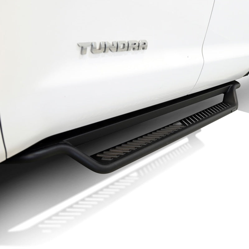 WES Running Boards - Outlaw - Westin 07-21 Toyota Tundra Double Cab Outlaw Drop Running Boards - Tex. Blk