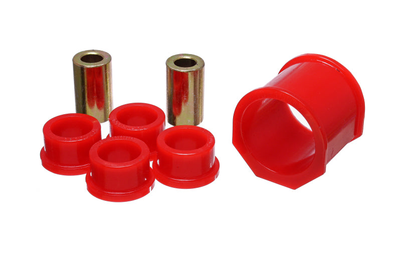 ES Steering Rack Bush - Red - Energy Suspension 06-14 Mazda Miata Red Rack & Pinion Bushing Set