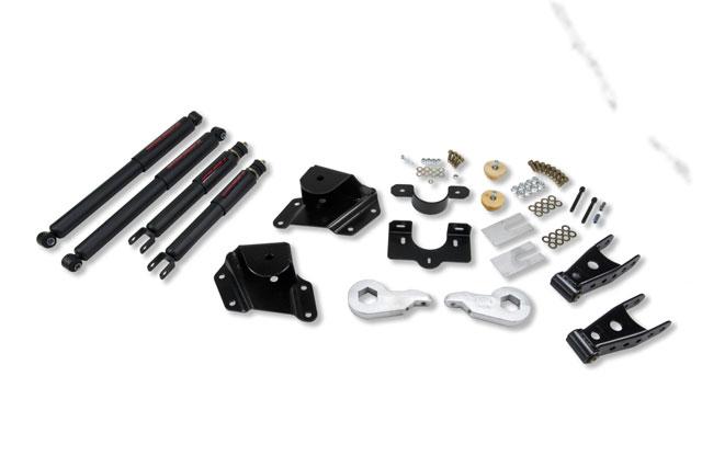 BT Lowering Kit w ND2 Shocks - Belltech LOWERING KIT WITH ND2 SHOCKS
