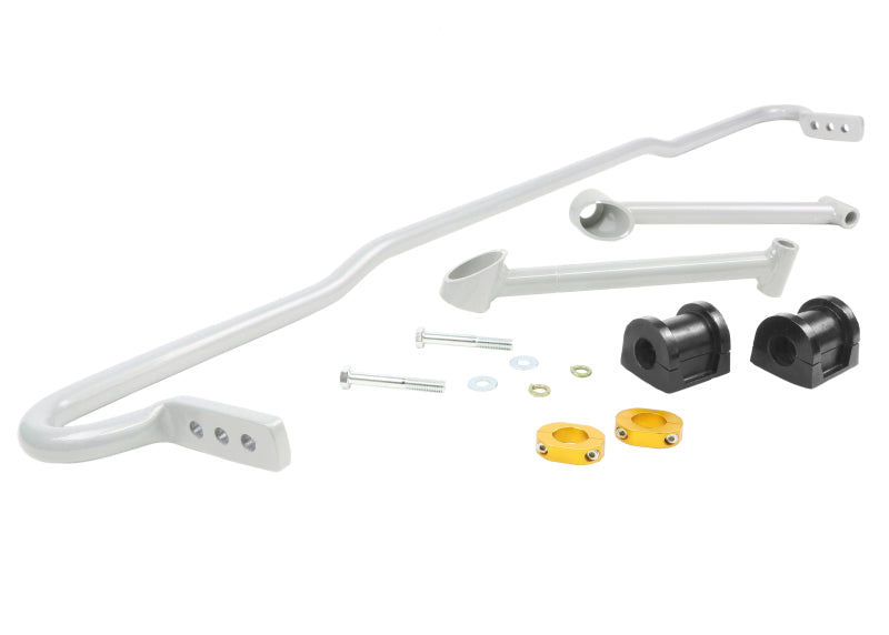 WL Sway Bars - Rear - Whiteline 08+ Subaru WRX Hatch / 08-09 Subaru STi Rear 20mm Heavy Duty Adjustable Swaybar (includes