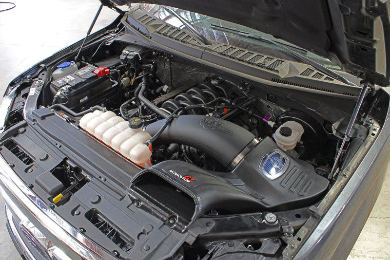AFE Momentum GT Cold Air Intakes - aFe Momentum GT Pro 5R Stage-2 Intake System 15-17 Ford F-150 V8 5.0L
