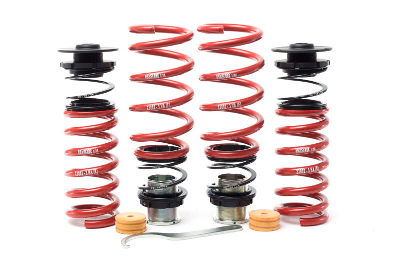HR VTF Adj Lowering Springs - H&R 15-21 Mercedes-Benz C43 AMG Coupe W205 VTF Adjustable Lowering Springs (w/AMG Ride Control)