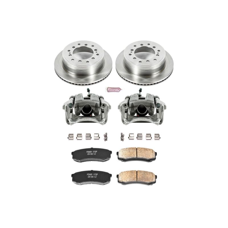 PSB Autospecialty Kit w/Cals - Power Stop 10-19 Lexus GX460 Rear Autospecialty Brake Kit w/Calipers