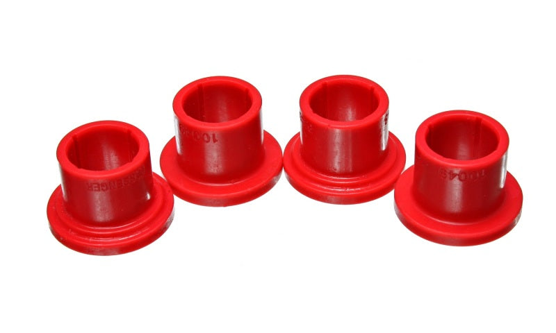 ES Steering Rack Bush - Red - Energy Suspension 00-04 Dodge Dakota 4WD / 00-03 Durango 4WD Red Front Rack and Pinion Bushing Set