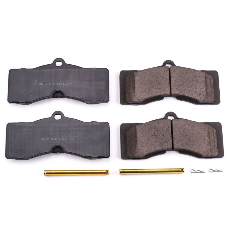 PSB Z17 Evolution Brake Pads - Power Stop 1969 Chevrolet Camaro Front or Rear Z17 Evolution Ceramic Brake Pads w/Hardware
