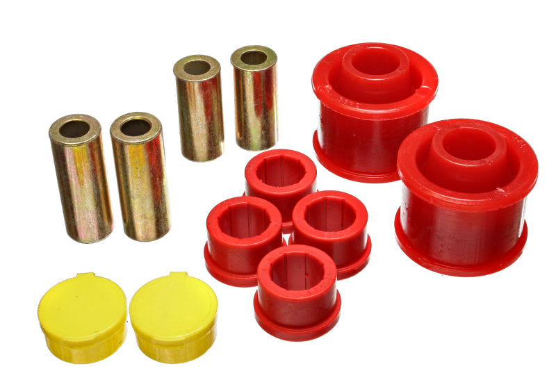 ES Cntrl Arm Bushings - Red - Energy Suspension 06-07 Mitsubishi Eclipse FWD Red Front Control Arm Bushing Set