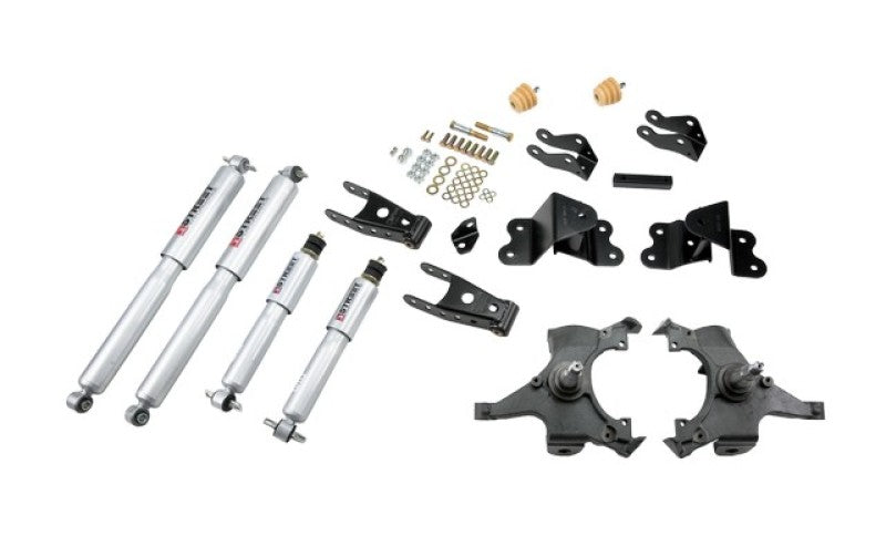 BT Lower Kit w SP Shocks - Belltech LOWERING KIT WITH SP SHOCKS