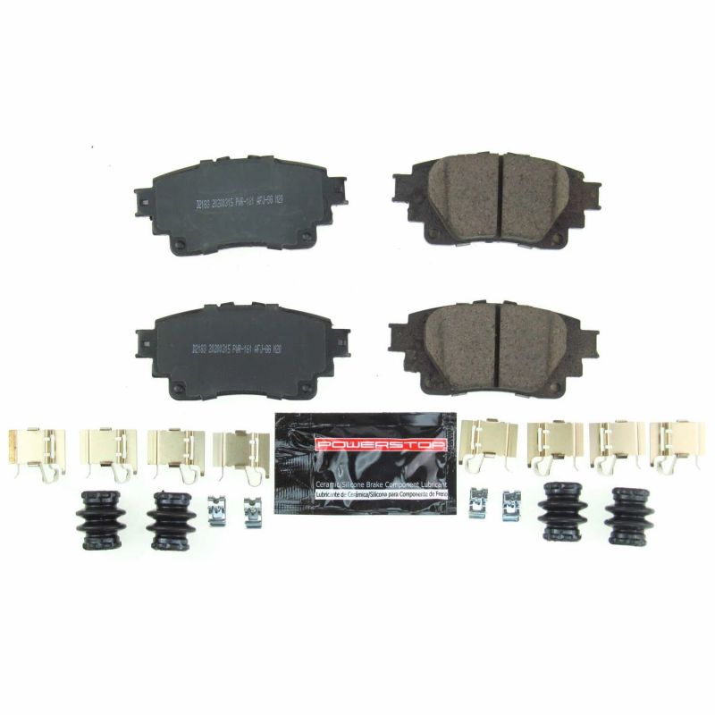 PSB Z23 Evolution Brake Pads - Power Stop 2019 Toyota Corolla Rear Z23 Evolution Sport Brake Pads w/Hardware