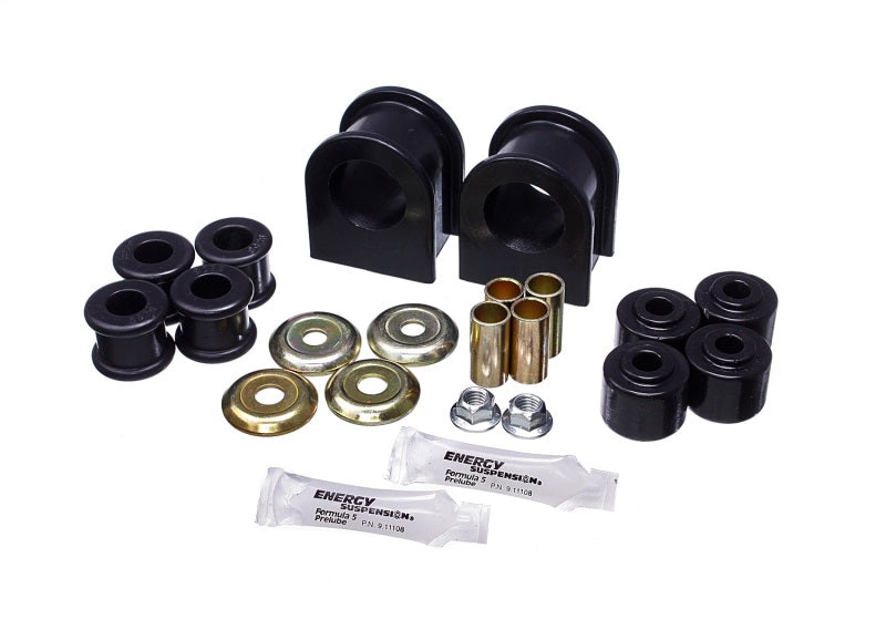 ES Sway Bar Bushings - Black - Energy Suspension 99-11 Ford F53 Motorhome Black 35mm Rear Sway Bar Bushing Set