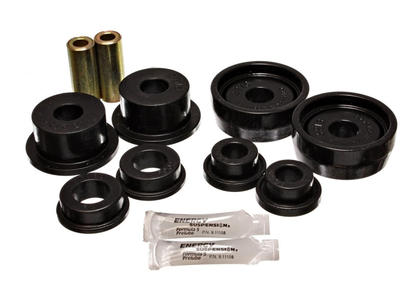 ES Cntrl Arm Bushings - Black - Energy Suspension 84-87 Honda Civic/CRX Black Rear Control Arm Bushing Set (Includes Trailing Arm Bu