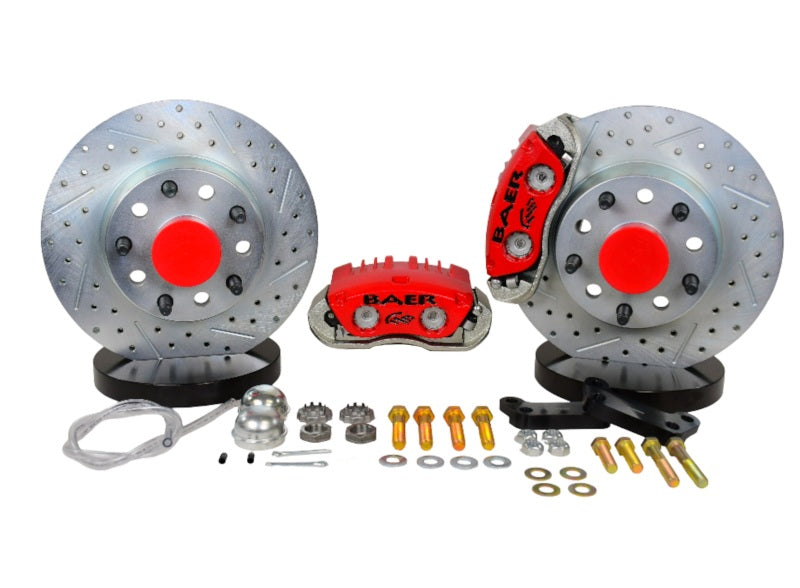 BAE Pro Brake Kits - Baer Brakes Applications Using Wilwood Pro MII Spindles 11in Classic Series Front Brake Kit