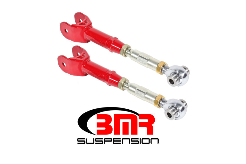 BMR Trailing Arms - BMR 16-17 6th Gen Camaro Upper Trailing Arms w/ On-Car Adj. Rod Ends - Red