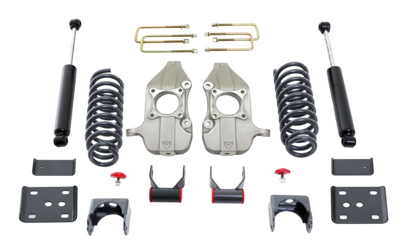 MXT Lowering Spindles - MaxTrac 15-18 Ford F-150 2WD 3.5L V6 EcoBoost 3in/5in MaxPro Lowering Spindle Kit