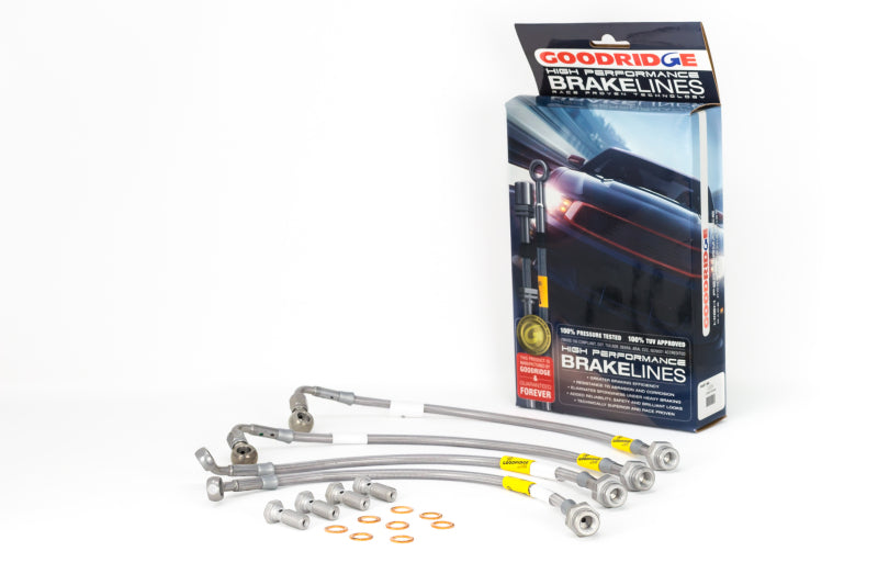 GR G-Stop Brake Line Kits - Goodridge 94-96 Corvette Brake Lines