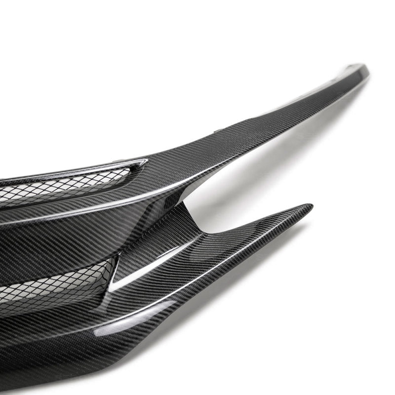 SEI Grilles - Seibon 16-18 Honda Civic OEM-Style Carbon Fiber Front Grill