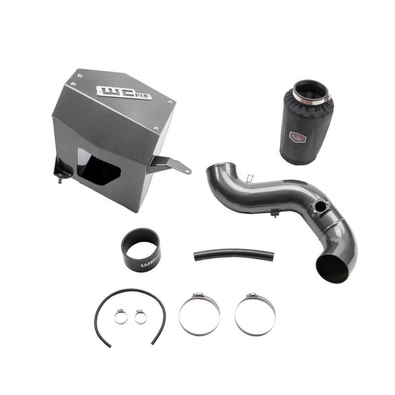 WCF Intake Kit - Wehrli 10-12 6.7L Cummins 4in. Intake Kit - Gun Metal