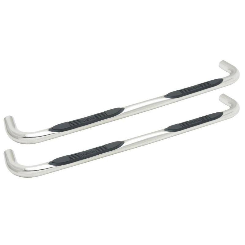 WES Nerf Bars - E-Series 3 - Westin 2005-2018 Toyota Tacoma Double Cab E-Series 3 Nerf Step Bars - SS