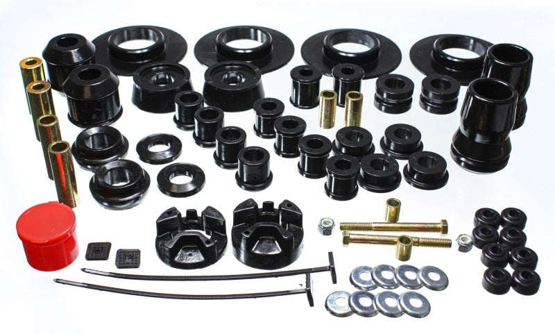 ES Hyper-Flex Sets - Black - Energy Suspension 01-05 Chrysler PT Cruiser FWD Black Hyper-flex Master Bushing Set