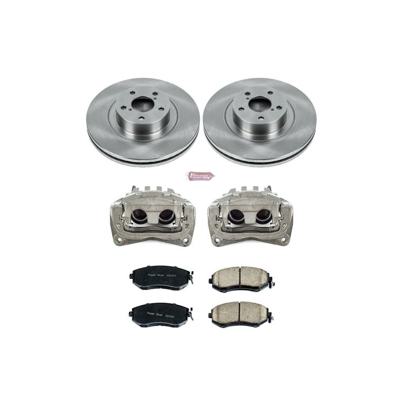 PSB Autospecialty Kit w/Cals - Power Stop 13-16 Scion FR-S Front Autospecialty Brake Kit w/Calipers