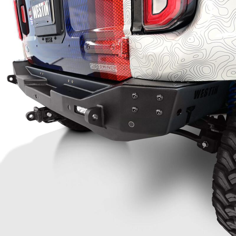 WES XTS Bumpers - Westin 21-25 Ford Bronco (Excl. Sport) XTS Rear Bumper - Tex. Blk