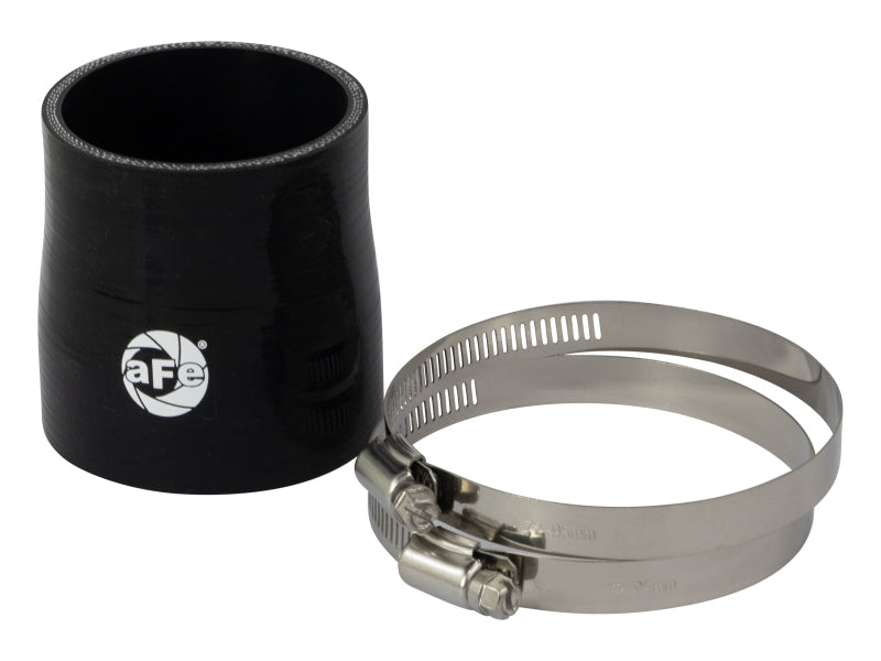 AFE Elbow Reducing Couplers - aFe POWER Universal Products Coupler Kit (2-3/4 x 2-1/2)in ID x 3in L - Black