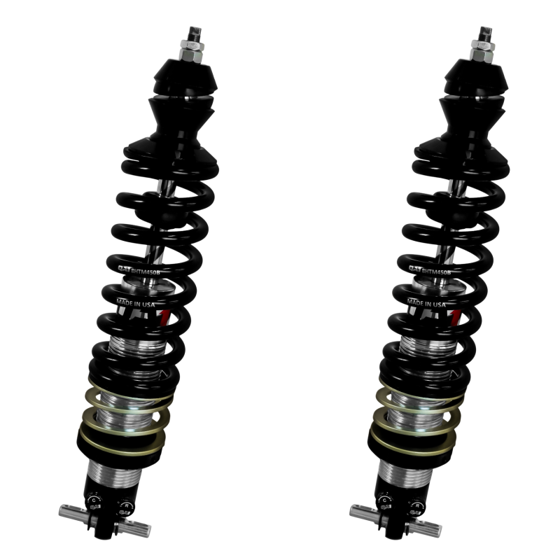 QAP Coil Shocks - Pro Coil - QA1 97-13 Chevy Corvette Front Pro-Coilover Shock Absorber - Double Adj. - 8in x 550lb/in - Aluminum