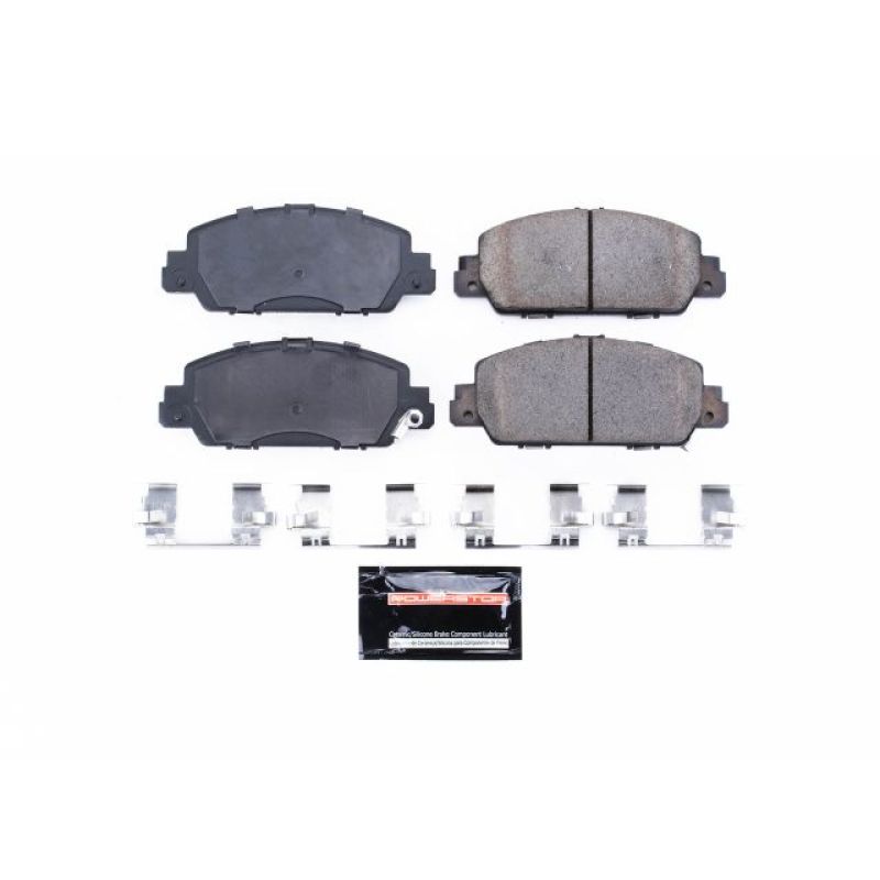 PSB Z23 Evolution Brake Pads - Power Stop 13-19 Honda Accord Front Z23 Evolution Sport Brake Pads w/Hardware