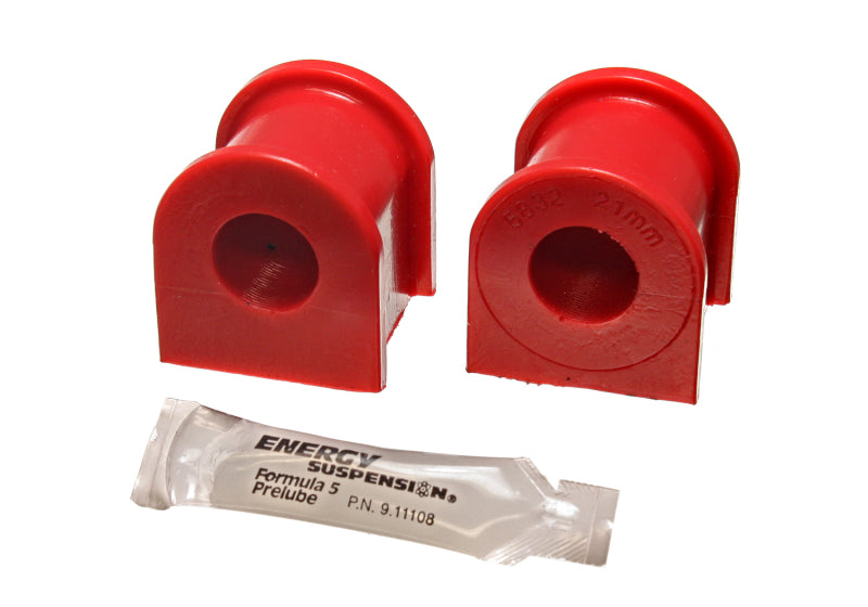 ES Sway Bar Bushings - Red - Energy Suspension 05-07 Scion tC Red 21mm Front Sway Bar Bushing Set