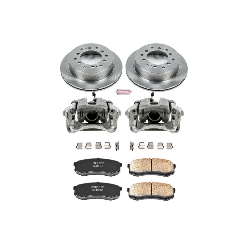 PSB Autospecialty Kit w/Cals - Power Stop 03-09 Lexus GX470 Rear Autospecialty Brake Kit w/Calipers