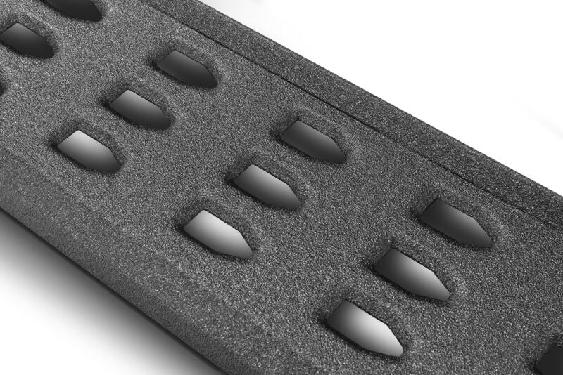 GOR RB20 Boards - Bedliner - Go Rhino RB20 Running Boards 57in. Cab Length - Bedliner Coating (No Drill/Mounting Brackets Req.)